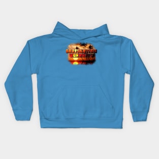 Destination Unknown Summer Vibes Kids Hoodie